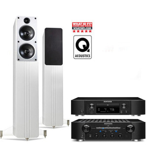 Q Acoustics(큐어쿠스틱) Concept 40  + Marantz(마란츠) ND8006 네트워크 CD플레이어 + PM8006 인티앰프