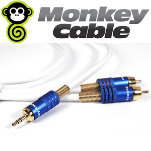 Monkey Cable 몽키케이블 Concept 3.5mm Mini Jack to 2x RCA 케이블 1m